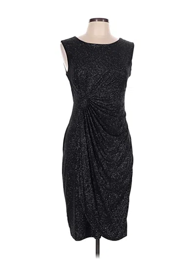 Pre-owned En Focus Studio Cocktail Dress In Black