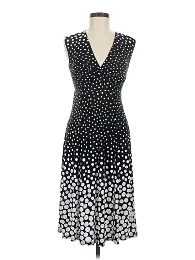 Pre-owned En Focus Studio Cocktail Dress In Black