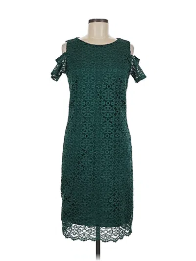 Pre-owned En Focus Studio Cocktail Dress In Blue