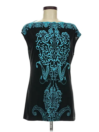 Pre-owned En Focus Studio Cocktail Dress In Blue