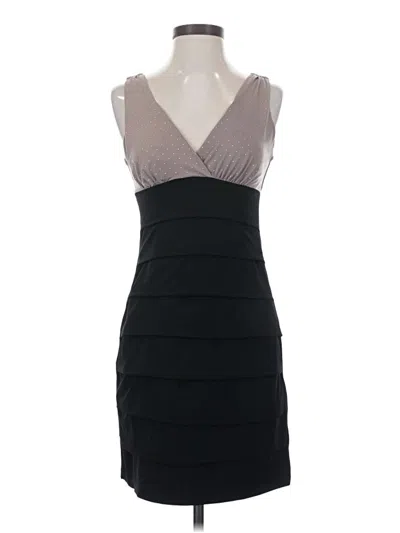 Pre-owned En Focus Studio Cocktail Dress In Gray