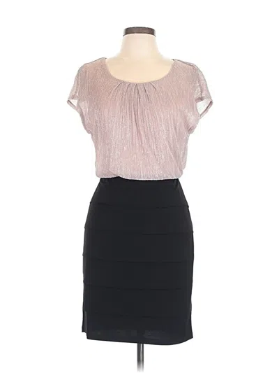 Pre-owned En Focus Studio Cocktail Dress In Gray