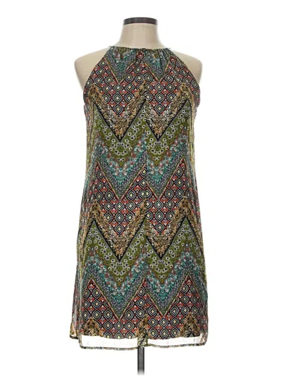 Pre-owned En Focus Studio Cocktail Dress In Green