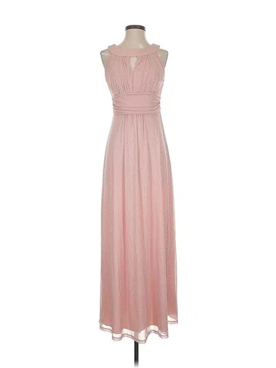Pre-owned En Focus Studio Cocktail Dress In Pink
