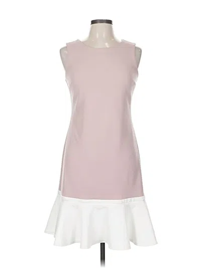 Pre-owned En Focus Studio Cocktail Dress In Pink