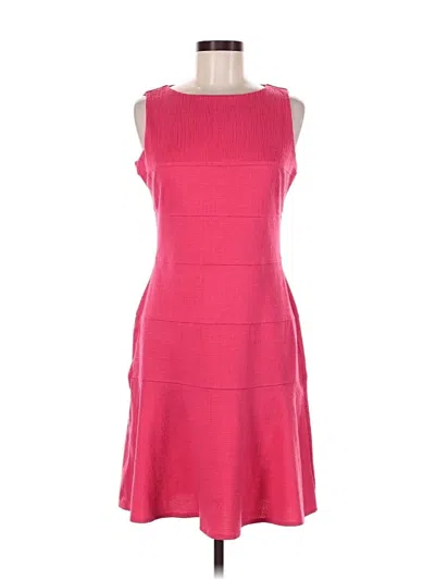 Pre-owned En Focus Studio Cocktail Dress In Pink