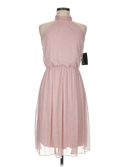 Pre-owned En Focus Studio Cocktail Dress In Pink