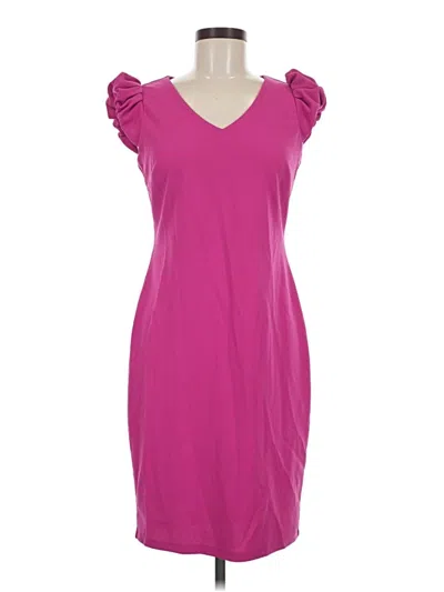 Pre-owned En Focus Studio Cocktail Dress In Pink