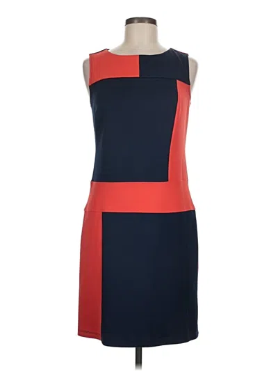 Pre-owned En Focus Studio Cocktail Dress In Red