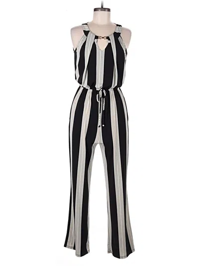 Pre-owned En Focus Studio Jumpsuit In Ivory