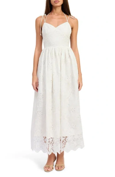 En Saison Aanlise Maxi Midi Dress In White