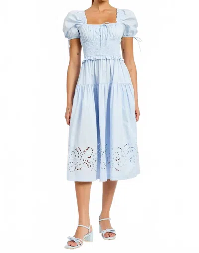 En Saison Abigail Midi Dress In Blue