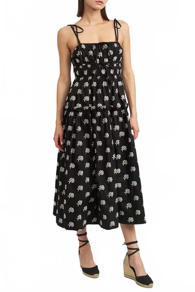 En Saison Adreana Midi Dress In Black