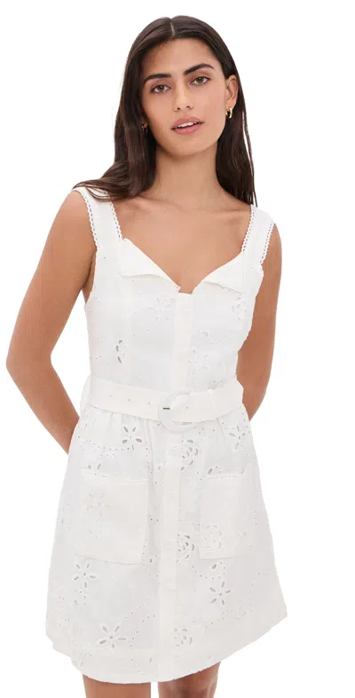 En Saison Analise Mini Dress White