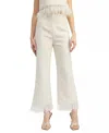En Saison Arden Pant In Ivory Gold In Multi