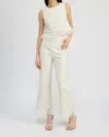 En Saison Arden Top In White In White