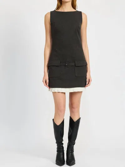 En Saison Azalea Dress In Black