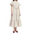 En Saison Azra Maxi Dress In Cream In White