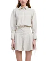 En Saison Azra Mini Dress In White