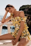 En Saison Blanca Ruffled Tank Top