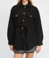 En Saison Elia Shacket Jacket In Black