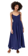 En Saison Bree Midi Dress Navy In Navy