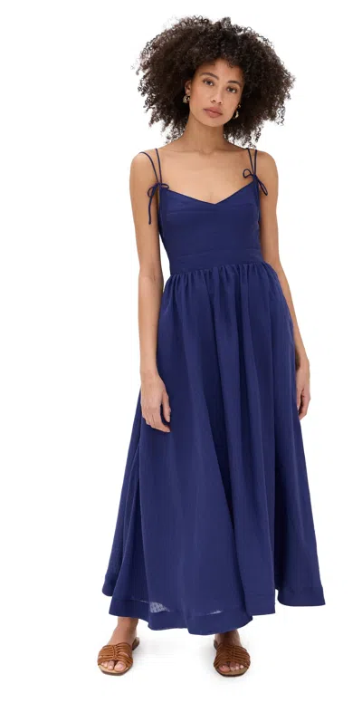 En Saison Bree Midi Dress Navy