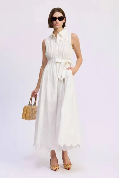 En Saison Brittany Maxi Dress In White