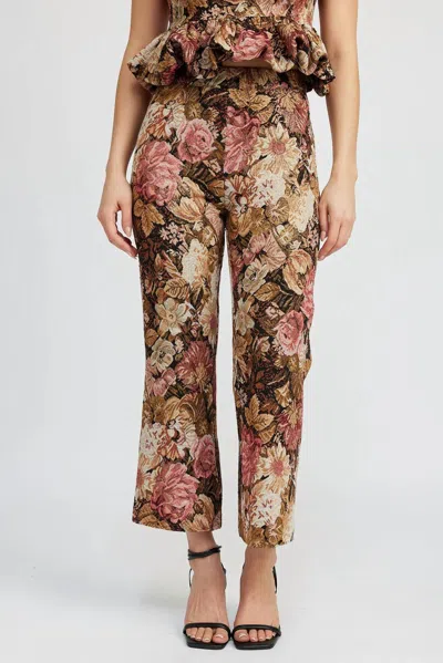 En Saison Carey Pants In Pink Gold
