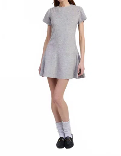 En Saison Carrington Mini Dress In Gray