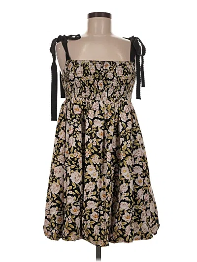 Pre-owned En Saison Casual Dress In Black