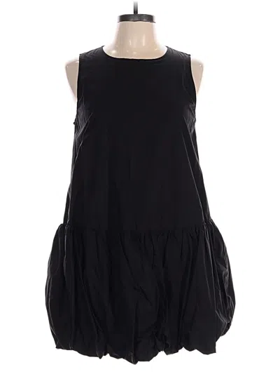 Pre-owned En Saison Casual Dress In Black