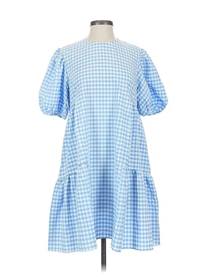 Pre-owned En Saison Casual Dress In Blue