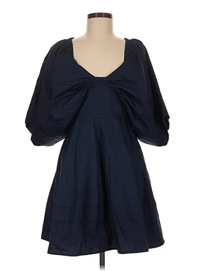 Pre-owned En Saison Casual Dress In Blue