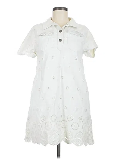 Pre-owned En Saison Casual Dress In Ivory