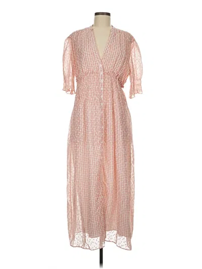 Pre-owned En Saison Casual Dress In Pink