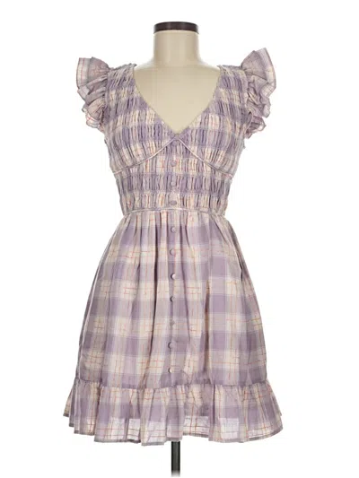 En Saison Casual Dress In Purple