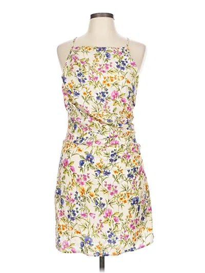 Pre-owned En Saison Casual Dress In White