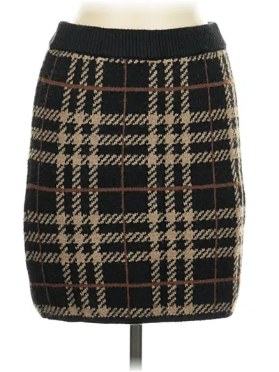 Pre-owned En Saison Casual Skirt In Brown