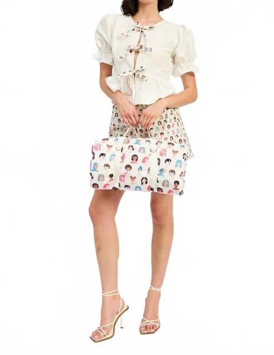 En Saison Catherine Top In White