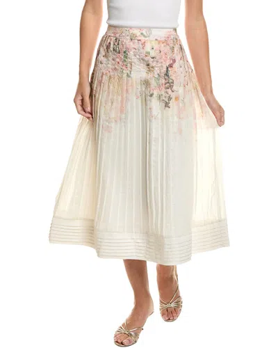 En Saison Charlotte Midi Skirt In Multi