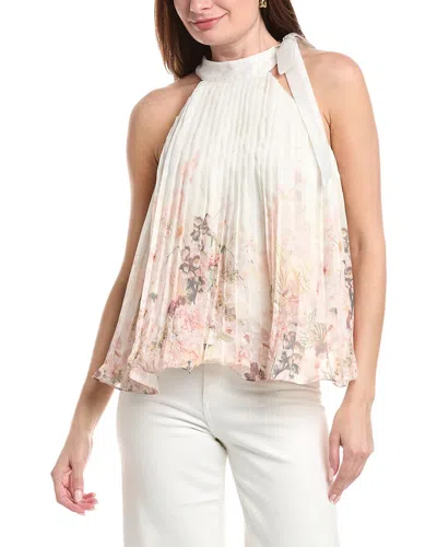 En Saison Charlotte Swing Top In White
