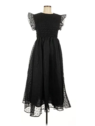 Pre-owned En Saison Cocktail Dress In Black