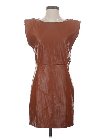 Pre-owned En Saison Cocktail Dress In Brown
