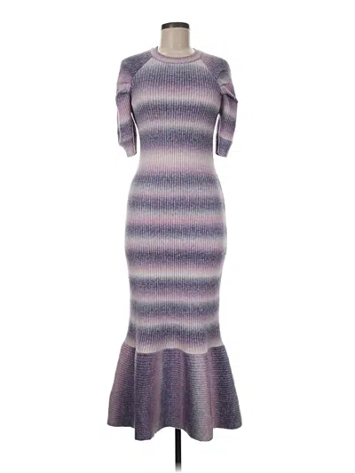 Pre-owned En Saison Cocktail Dress In Purple