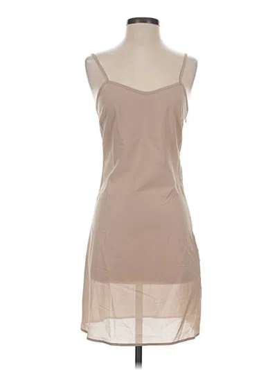 Pre-owned En Saison Cocktail Dress In Tan
