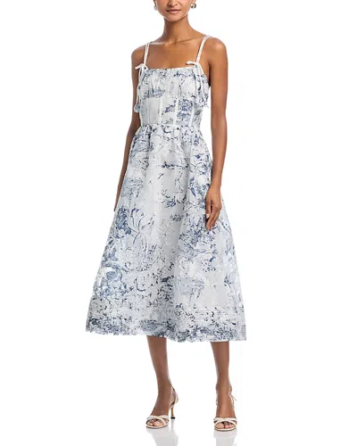 En Saison Cyrus Midi Dress In Gray