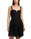 En Saison Delilah Mini Dress In Black