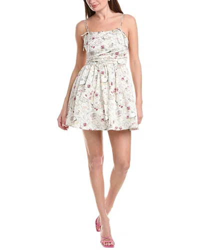 En Saison Dinner Party Mini Dress In White
