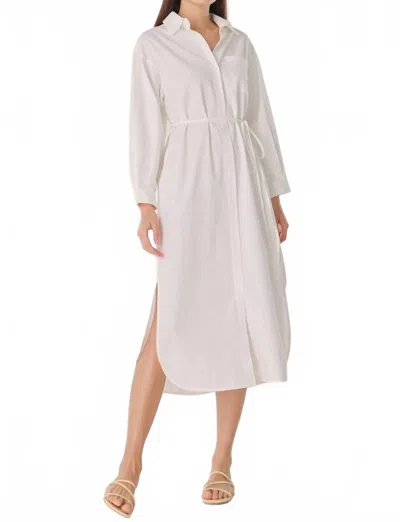 En Saison Doreen Midi Dress In Off White
